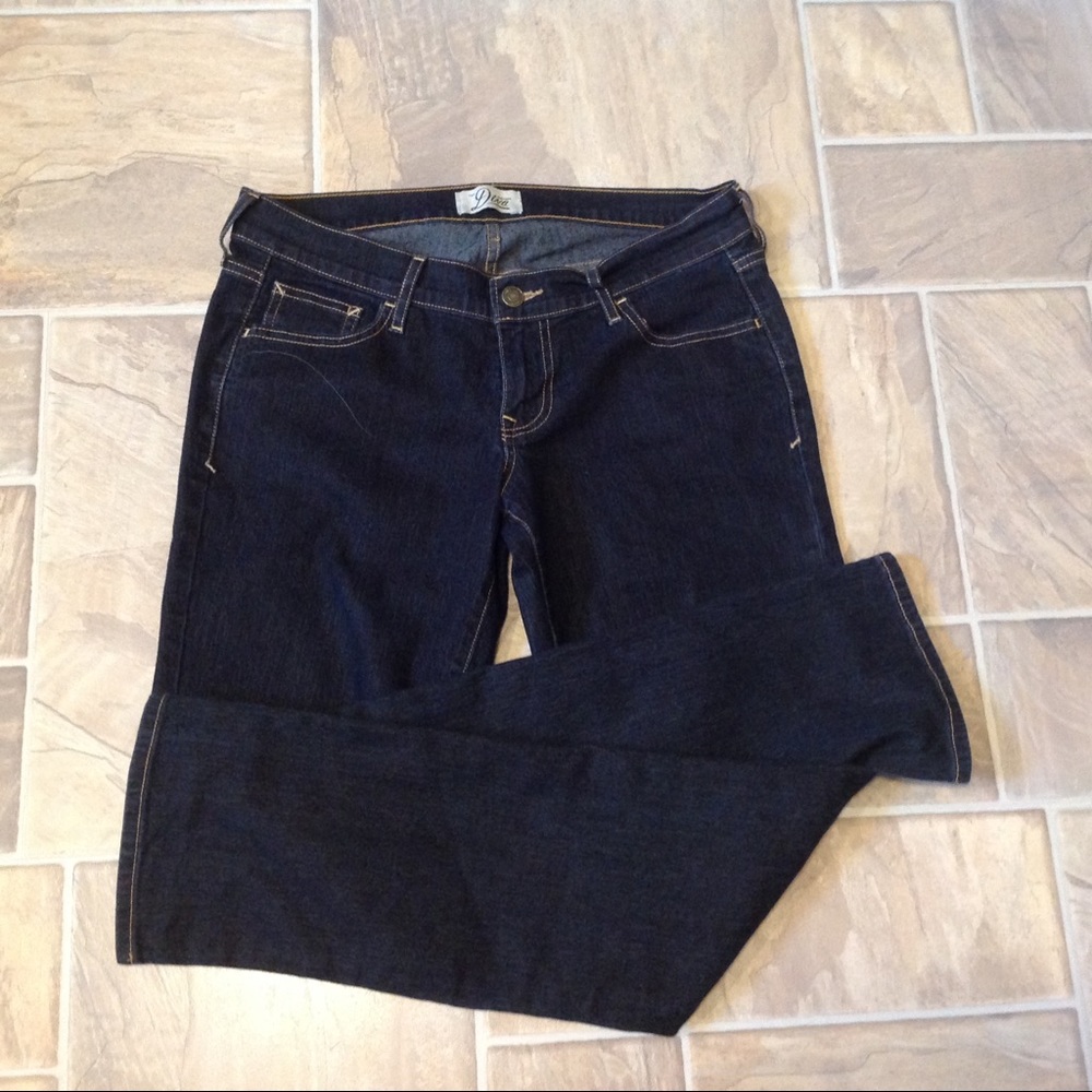 OLD NAVY DIVA jeans straight 6 Regular dark wash